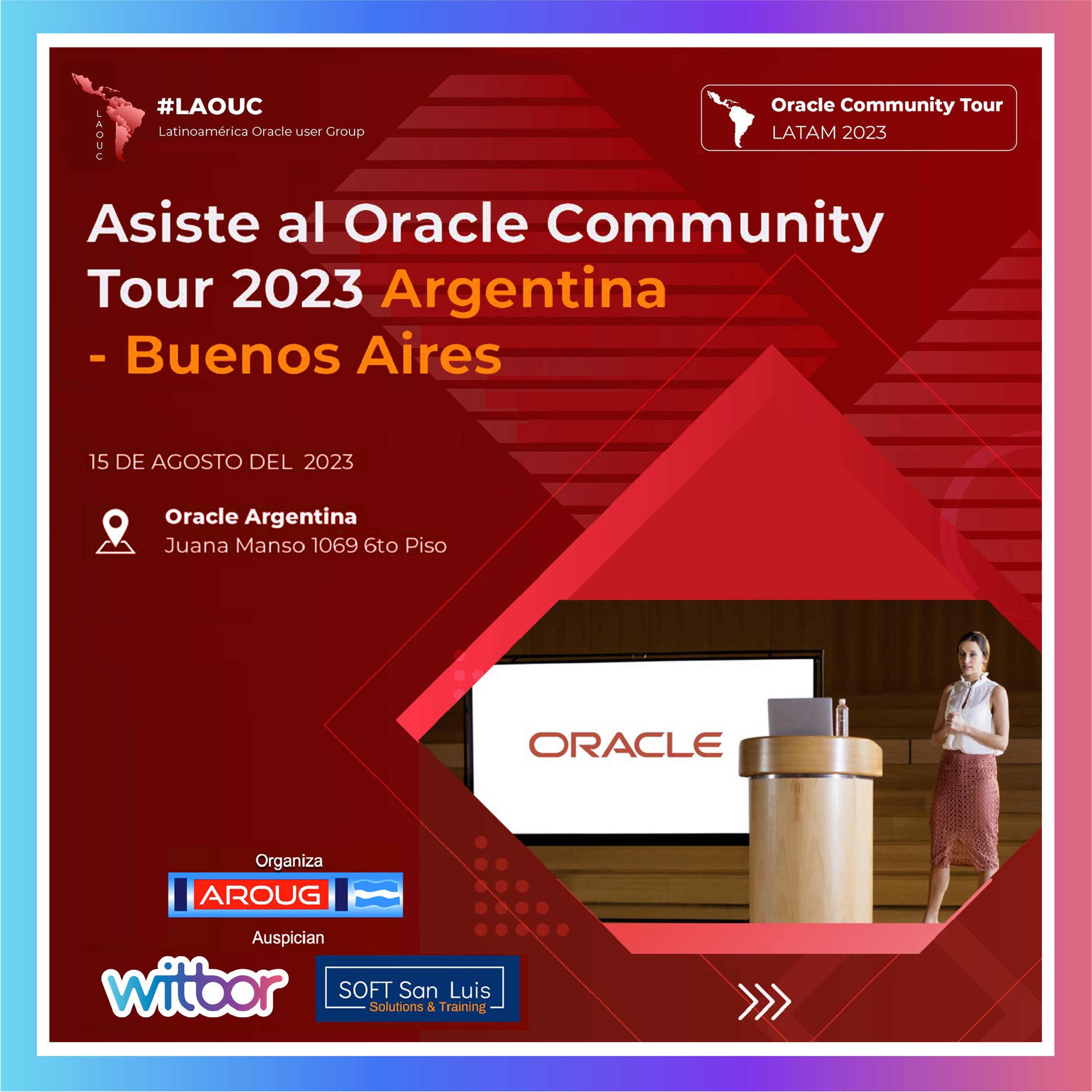 Evento Oracle Community Tour 2023